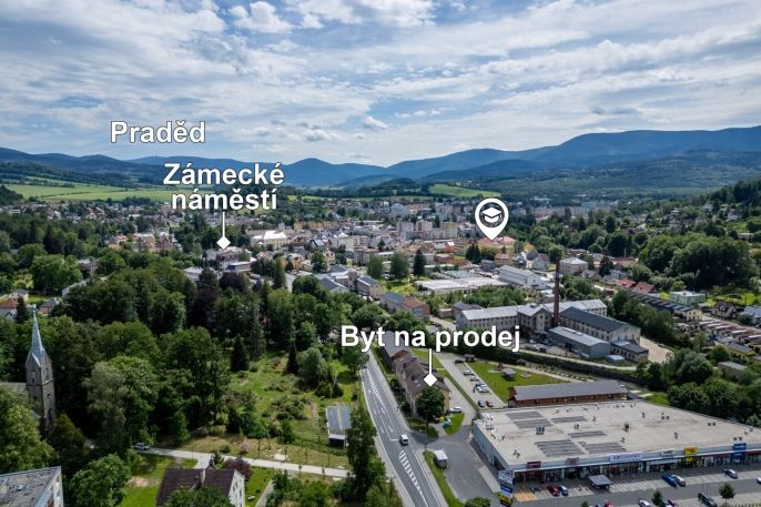 Prodej, Byt 3+kk, Jeseník