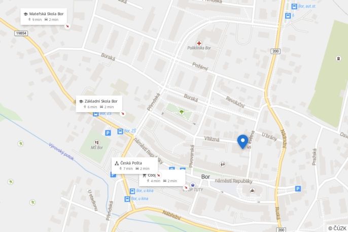 Prodej, Rodinný dům, Bor