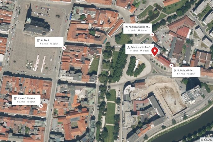 Pronájem, Obchod a služby, Plzeň