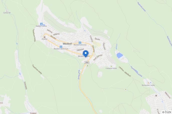 Pronájem, Byt 2+kk, Meziboří