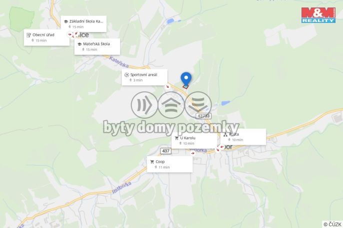 Prodej, Komerční pozemky, Kateřinice