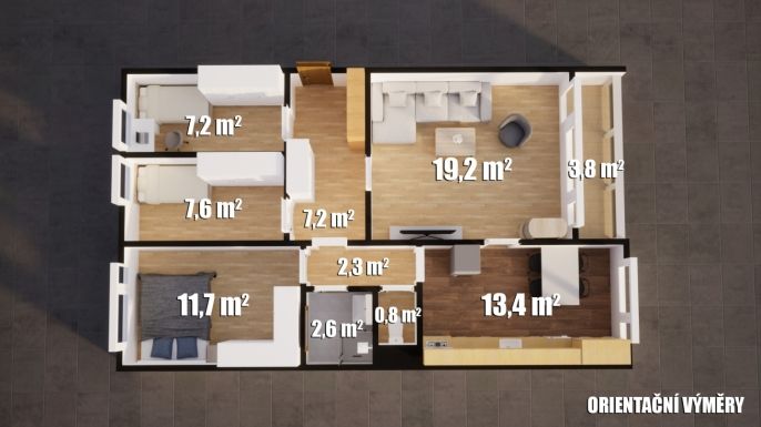 Prodej, Byt 4+1, Ústí nad Labem