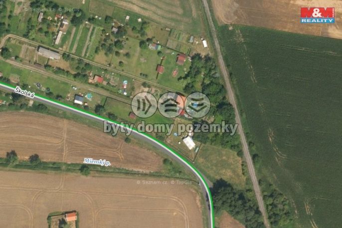 Prodej, Pozemek k bydlení, Budyně nad Ohří