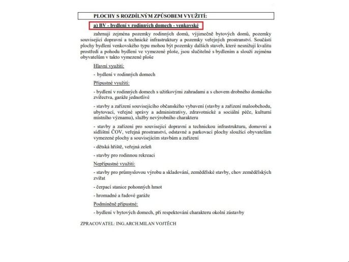 Prodej, Pozemek k bydlení, Újezd u Sezemic