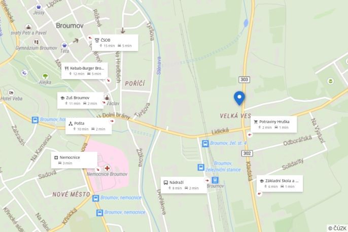 Prodej, Byt 2+1, Broumov