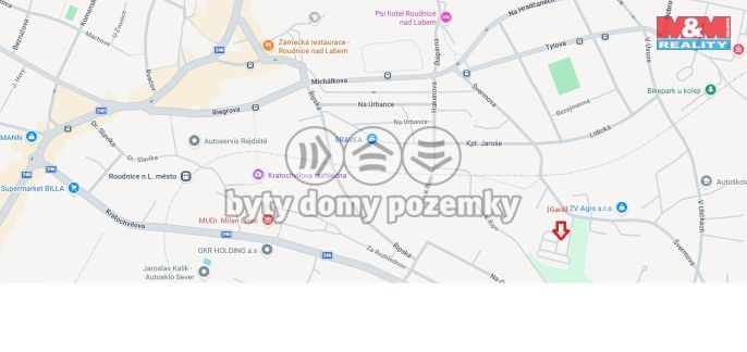 Prodej, Garáž, Roudnice nad Labem