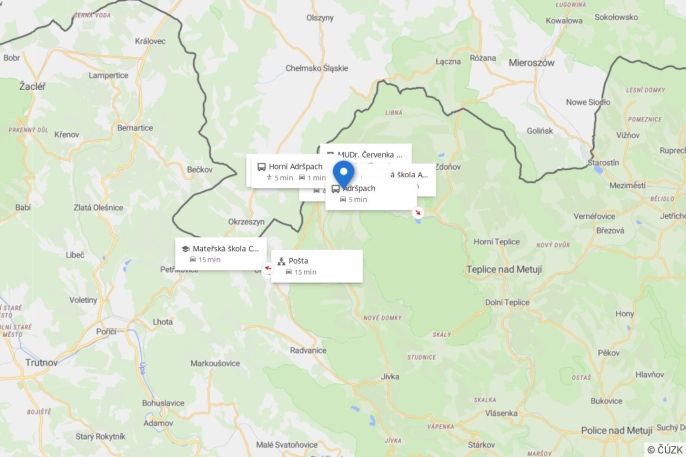 Prodej, Rodinný dům, Adršpach