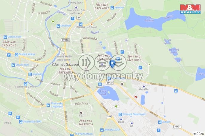 Pronájem, Byt 3+1, Žďár nad Sázavou