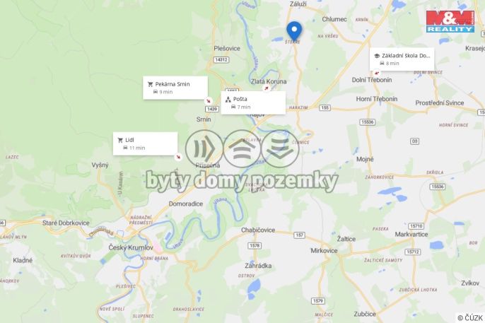 Prodej, Pozemek k bydlení, Dolní Třebonín