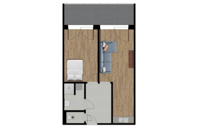 Prodej, Byt 2+kk, Lázně Bělohrad