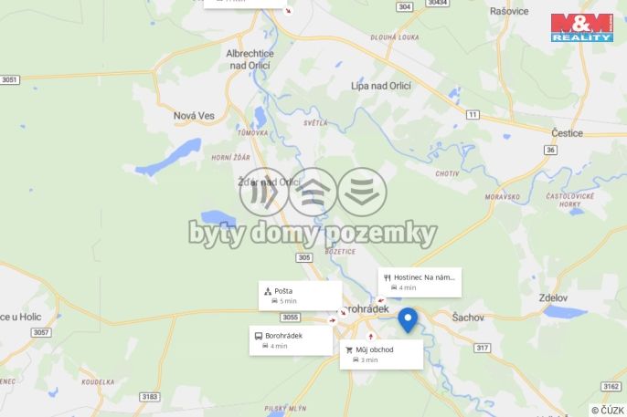 Prodej, Les, Borohrádek