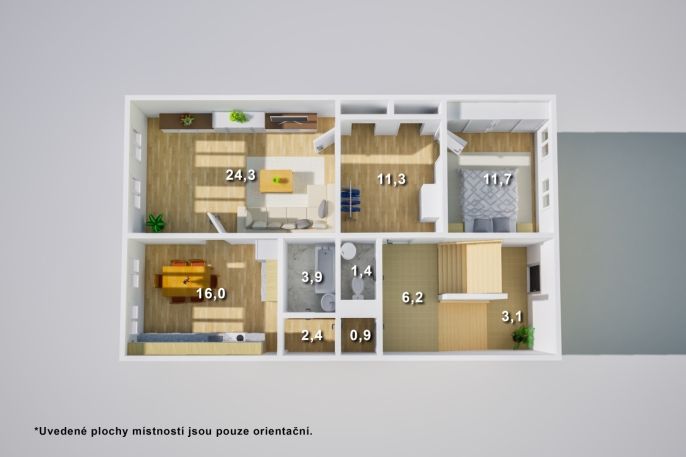 Prodej, Rodinný dům, Krupka