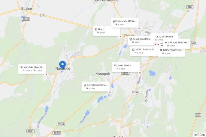 Prodej, Pozemek k bydlení, Načešice