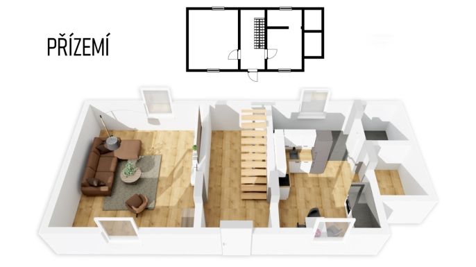 Prodej, Rodinný dům, Kostelec nad Orlicí