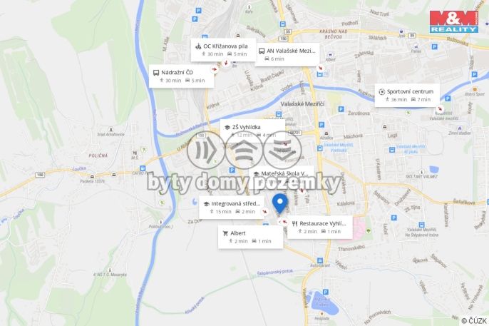 Prodej, Byt 4+1, Valašské Meziříčí