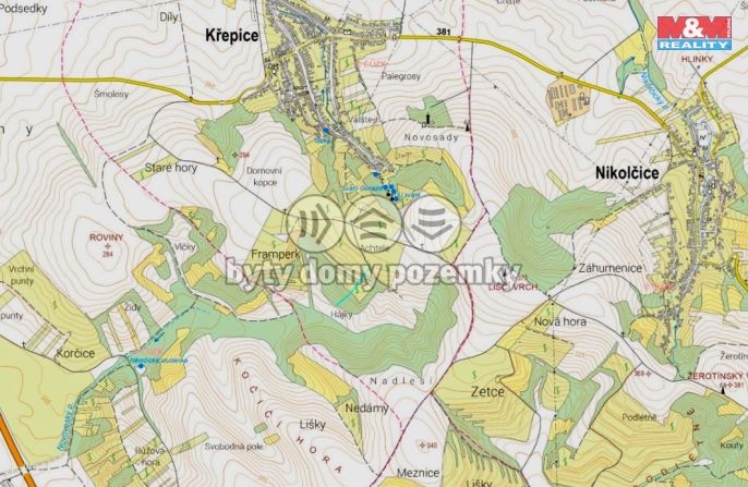 Prodej, Les, Křepice