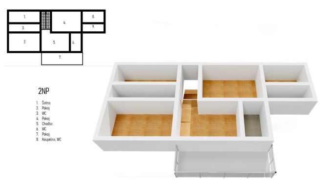 Prodej, Rodinný dům, Třešovice