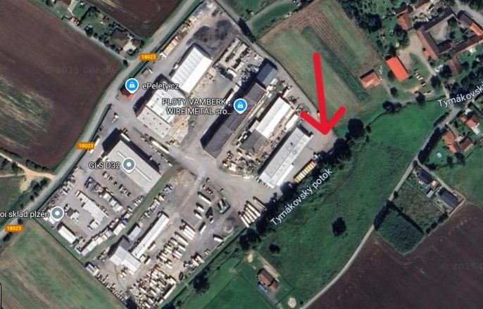 Pronájem, Provozní plocha, Tymákov