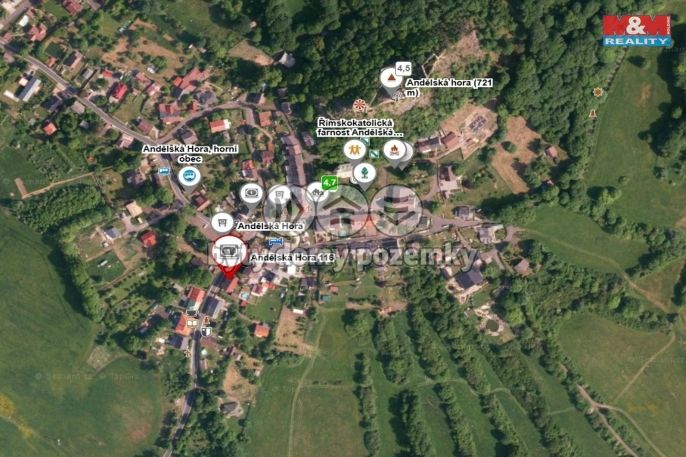 Prodej, Rodinný dům, Andělská Hora