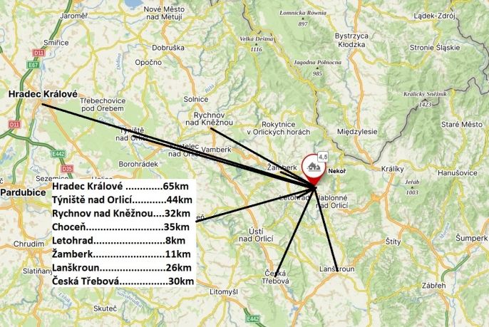 Prodej, Chata, Nekoř