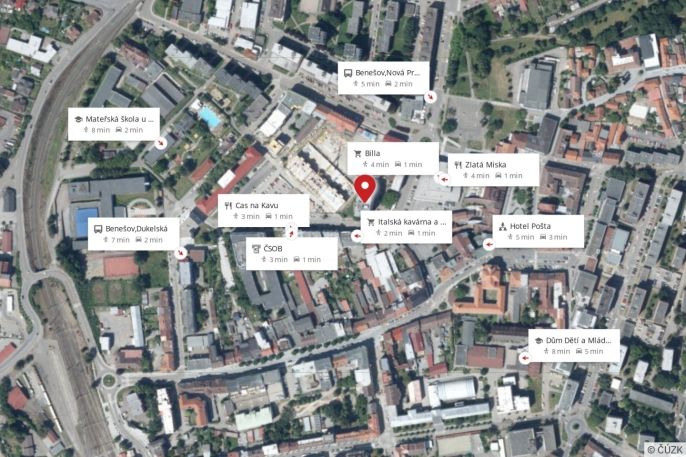 Prodej, Byt 2+kk, Benešov