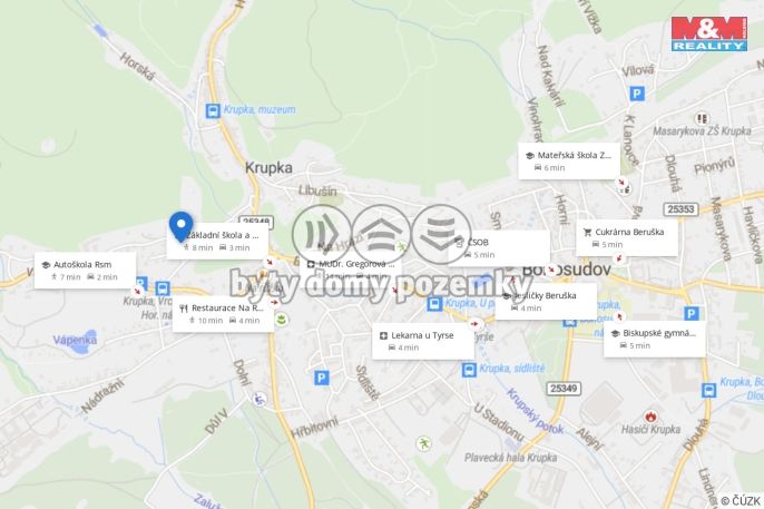 Prodej, Rodinný dům, Krupka