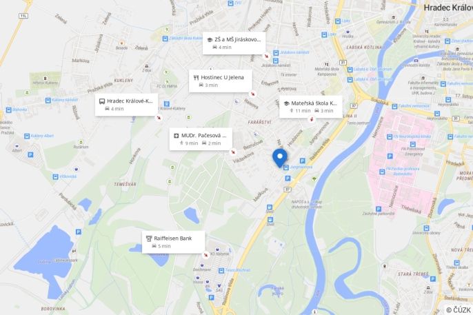 Prodej, Byt 3+1, Hradec Králové
