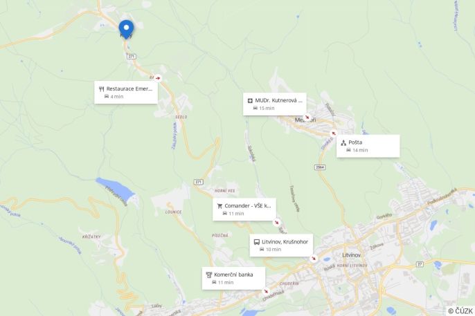 Prodej, Chalupa, Klíny