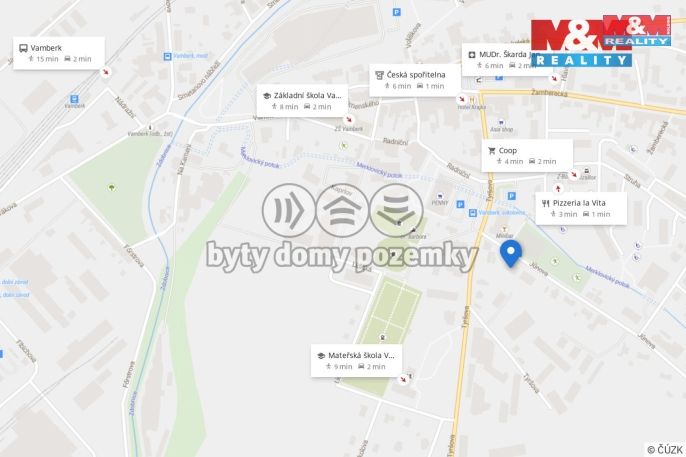 Pronájem, Byt 2+1, Vamberk