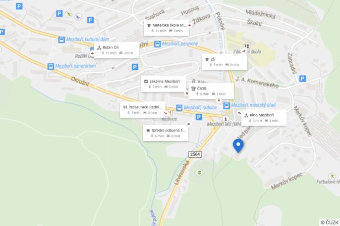 Prodej, Byt 3+1, Meziboří