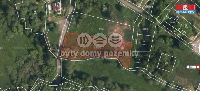 Prodej, Pozemek k bydlení, Stará Voda