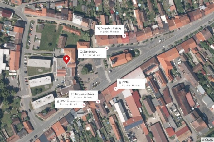 Pronájem, Kancelářský prostor, Žebrák
