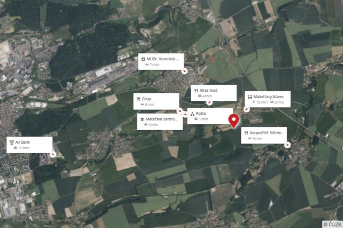 Pronájem, Byt 2+1, Makotřasy