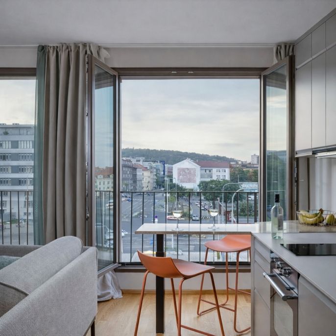 Pronájem, Byt 1+kk, Praha