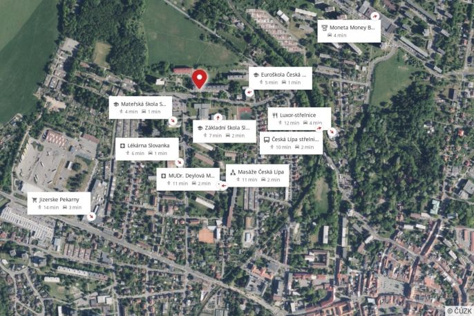 Pronájem, Byt 2+1, Česká Lípa