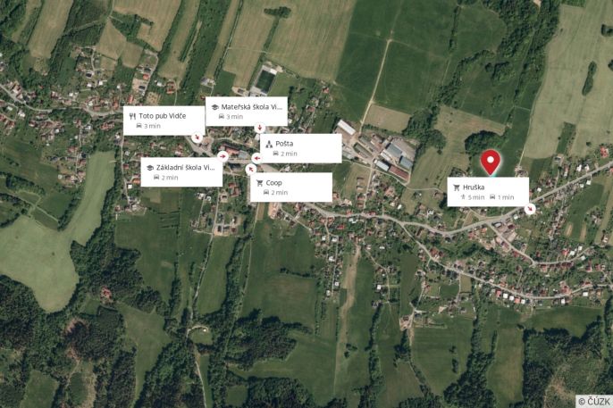 Prodej, Pozemek k bydlení, Vidče