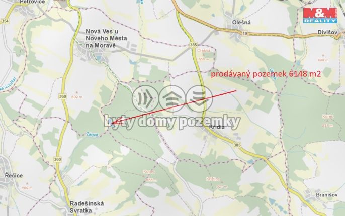 Prodej, Pole, Dlouhé