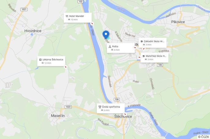 Prodej, Pozemek k bydlení, Hradištko