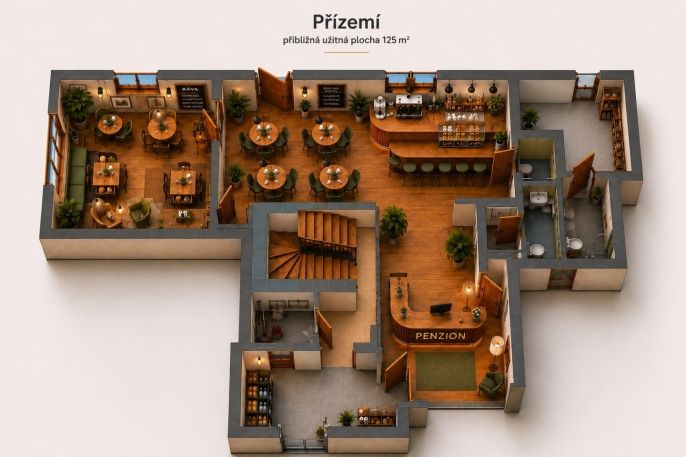 Prodej, Hotel, penzion, Zruč nad Sázavou