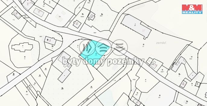 Prodej, Pozemek k bydlení, Verneřice