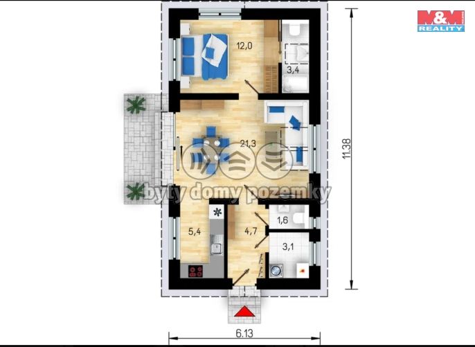 Prodej, Rodinný dům, Krušovice