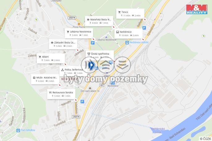 Prodej, Byt 3+1, Ústí nad Labem