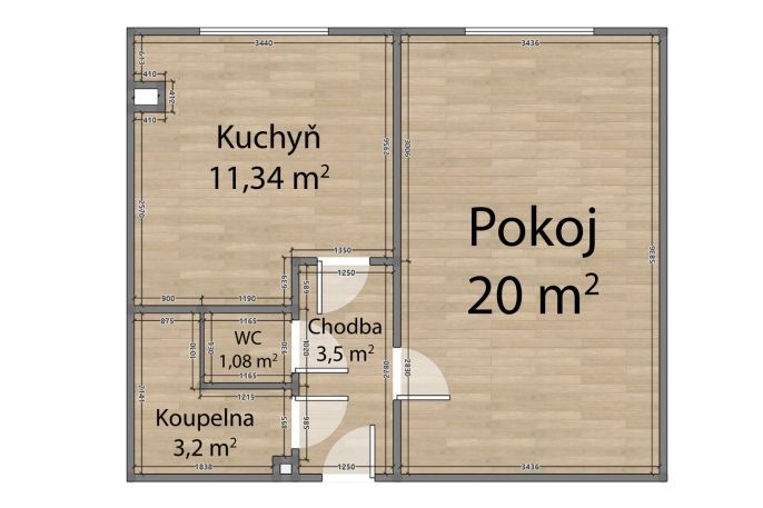 Prodej, Byt 1+1, Plzeň