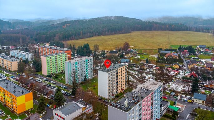Pronájem, Byt 2+kk, Cvikov
