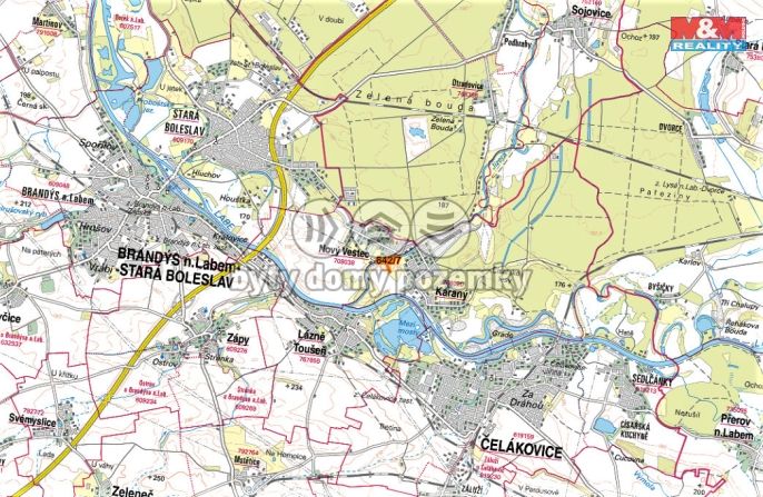 Prodej, Pole, Káraný