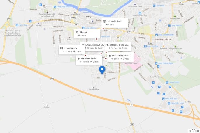 Prodej, Rodinný dům, Louny