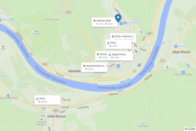 Pronájem, Byt 2+1, Povrly