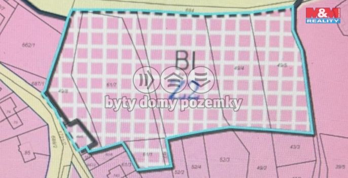 Prodej, Pozemek k bydlení, Vyskytná nad Jihlavou