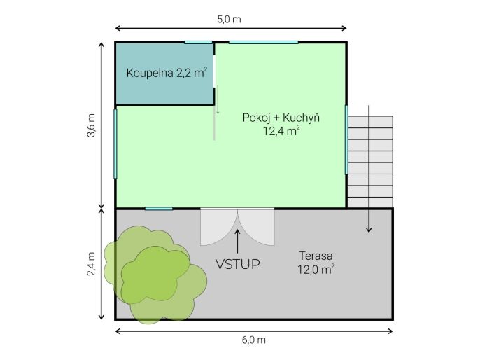 Prodej, Chata, Kunvald