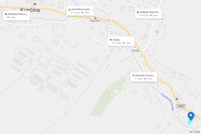 Prodej, Pozemek k bydlení, Kunčina